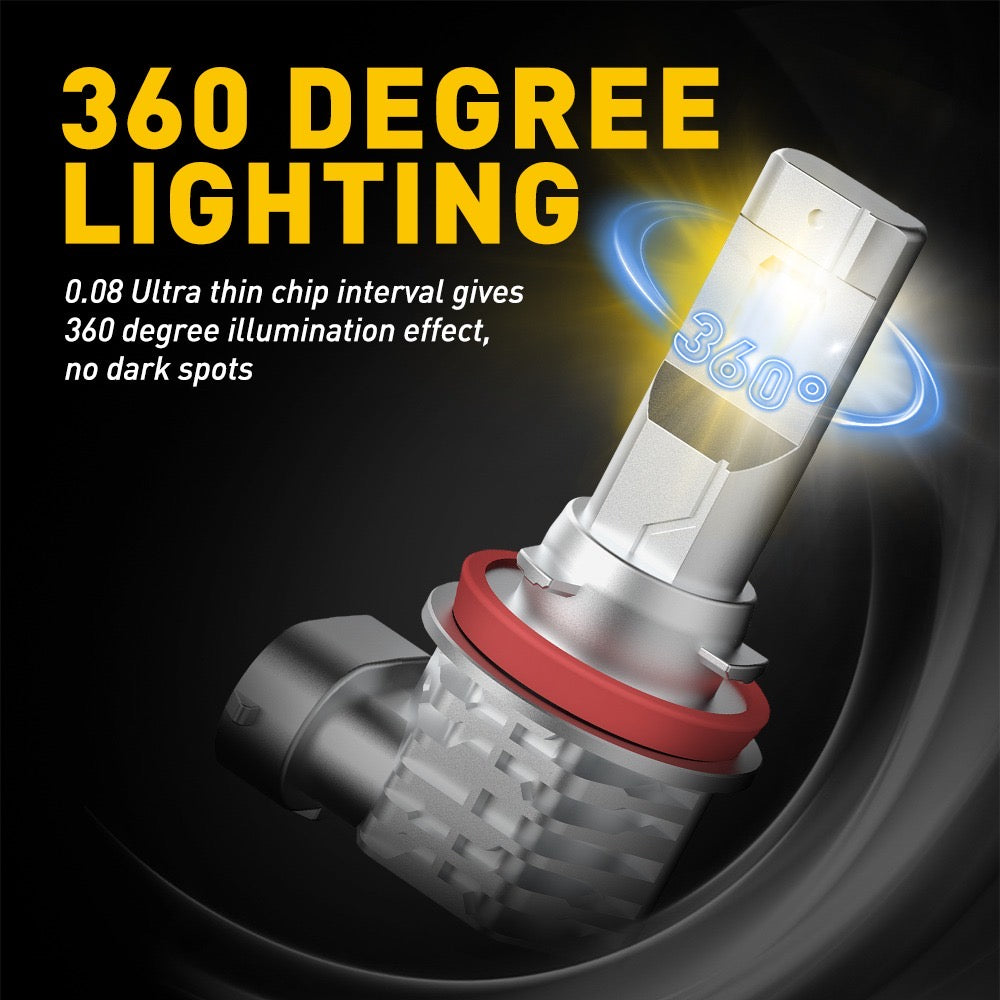 Auxito Dual Colour H11/H9/H8