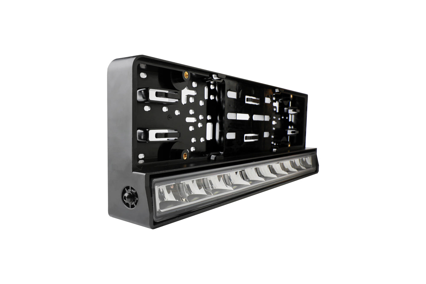 LED number plate holder