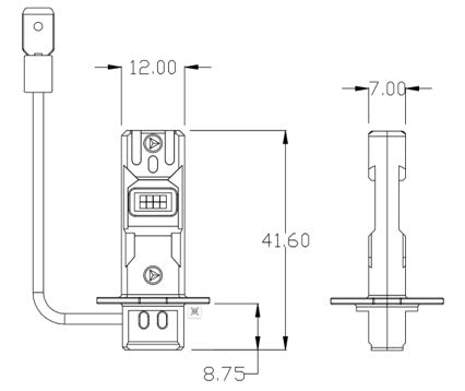 H1 H3 Compact High Power 30W 12V