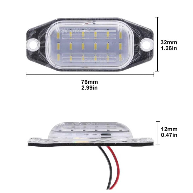 Land Cruiser 90/120 Series Number Plate Unit