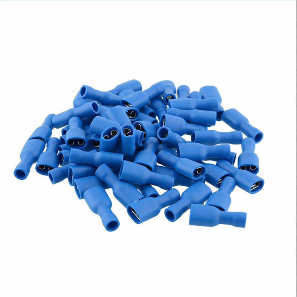 Insulated Female Spade Connectors Blue