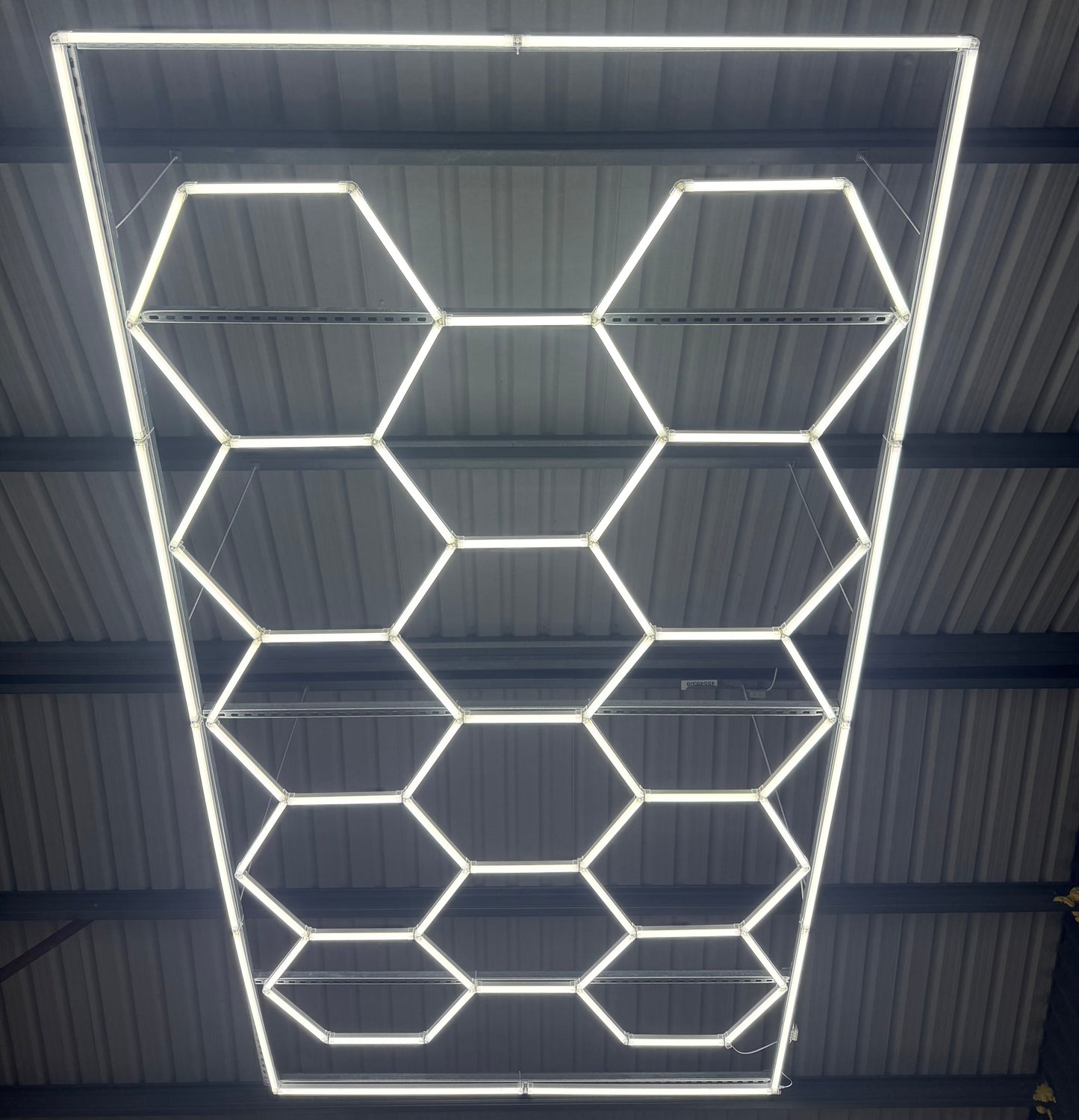 Hex Garage Lights