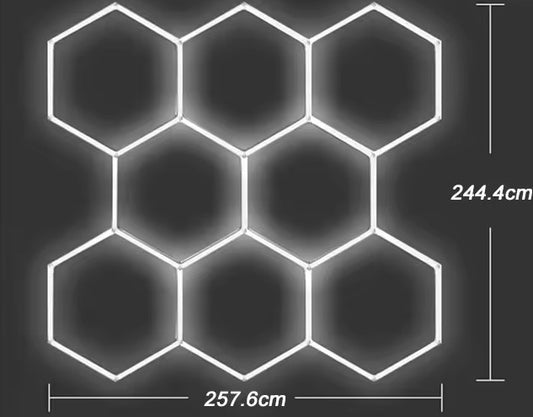 Hex Garage Lights