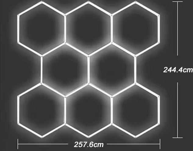 Hex Garage Lights