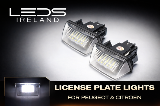 Peugeot/ Citroen Number Plate Unit