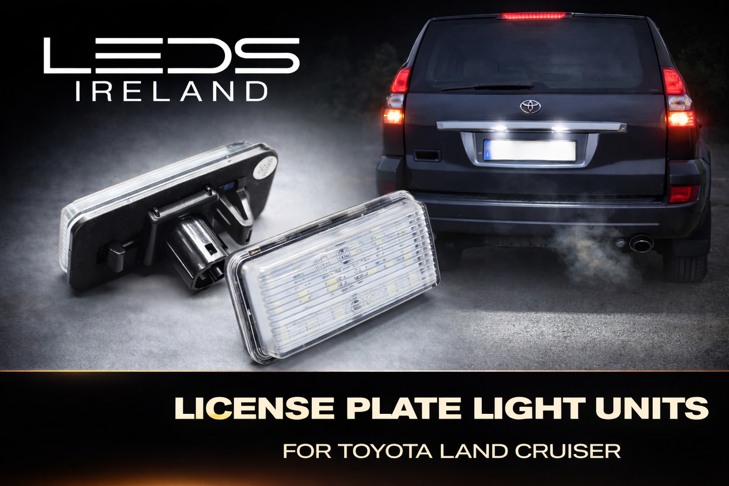 Land Cruiser Number Plate Unit