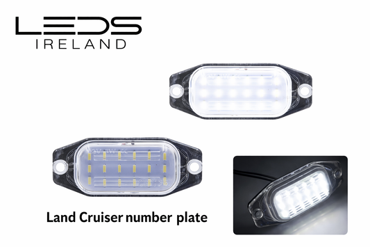 Land Cruiser 90/120 Series Number Plate Unit