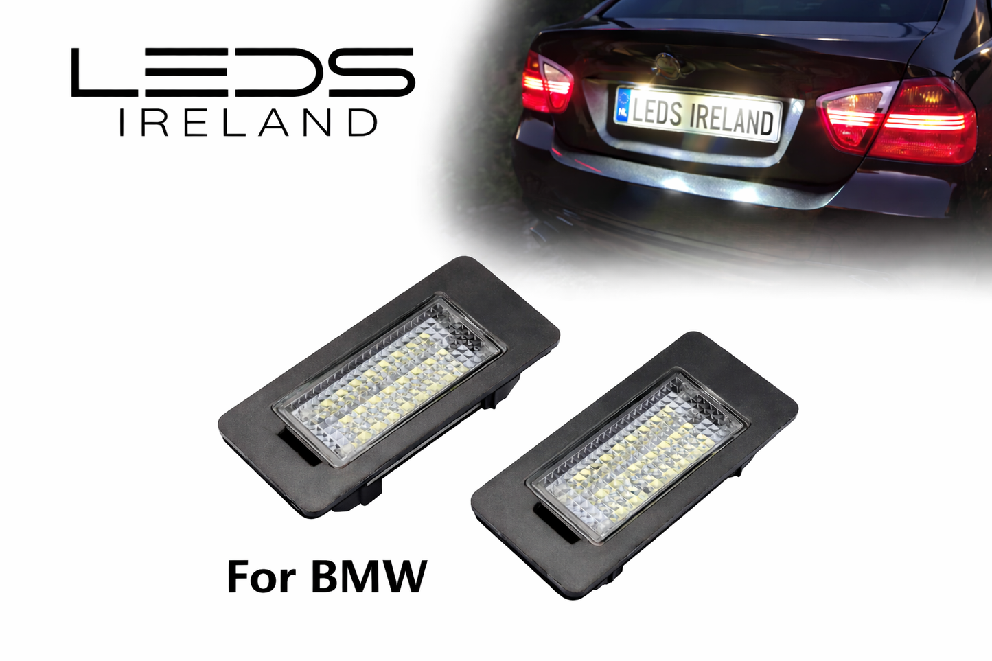BMW LED Number Plate Unit