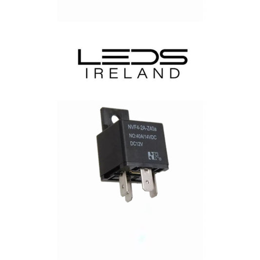 12V 4-Pin Relay with Built-In Holder
