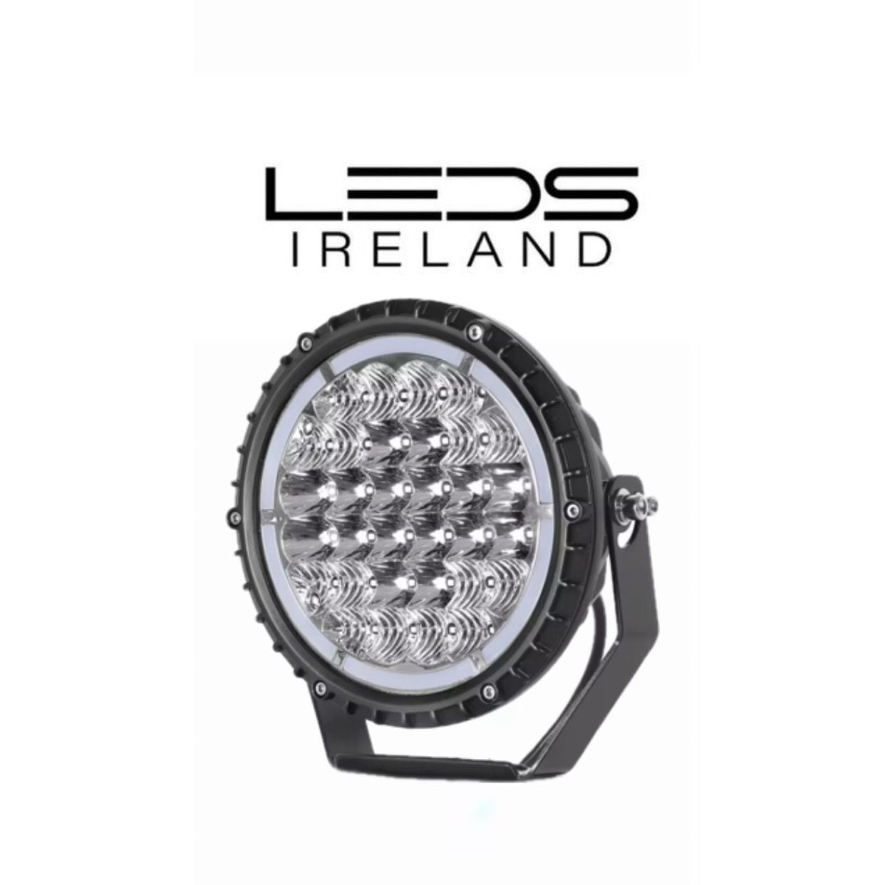 Halo Plus 7 Inch Spot Lamp with White & Amber Ring DRL